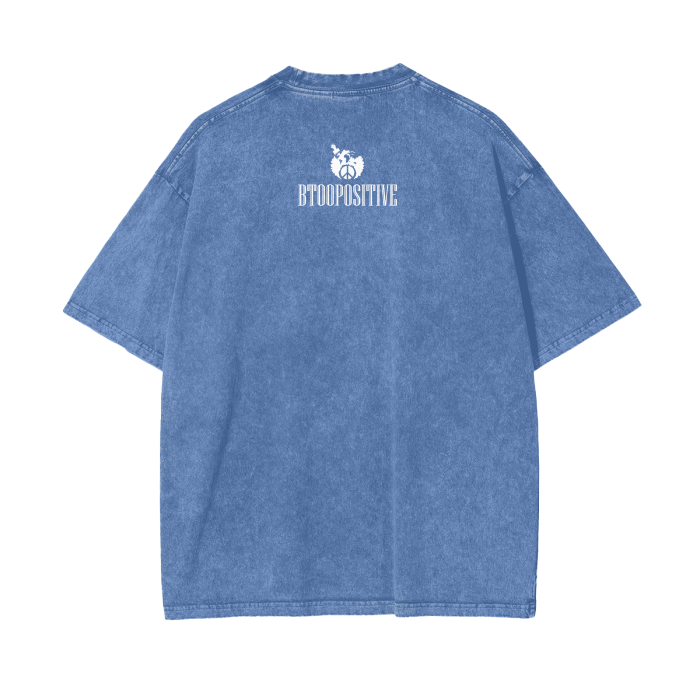I'm Shinnin' - Acid Wash Oversize T-Shirt - 250 GSM