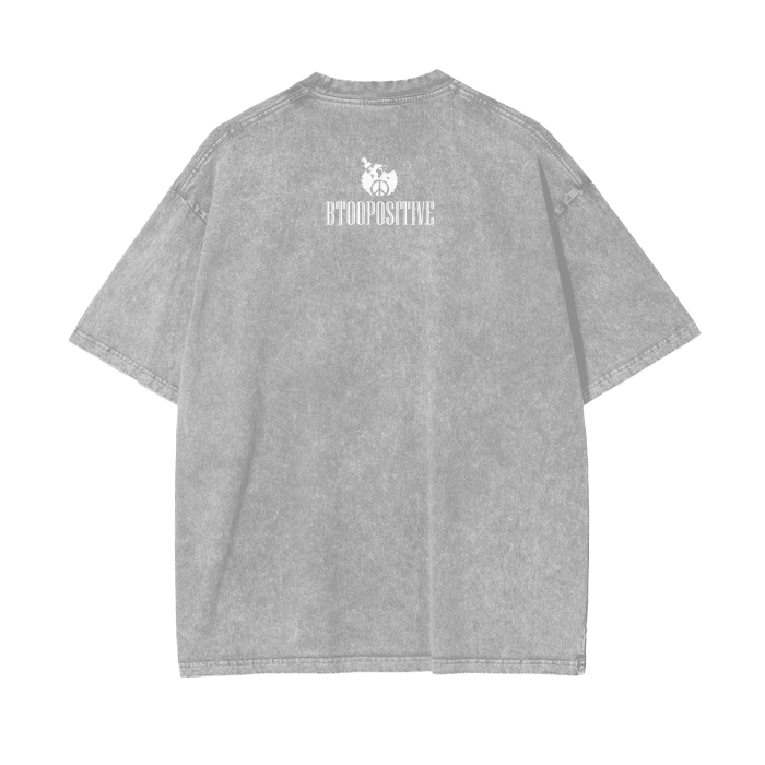 I'm Shinnin' - Acid Wash Oversize T-Shirt - 250 GSM