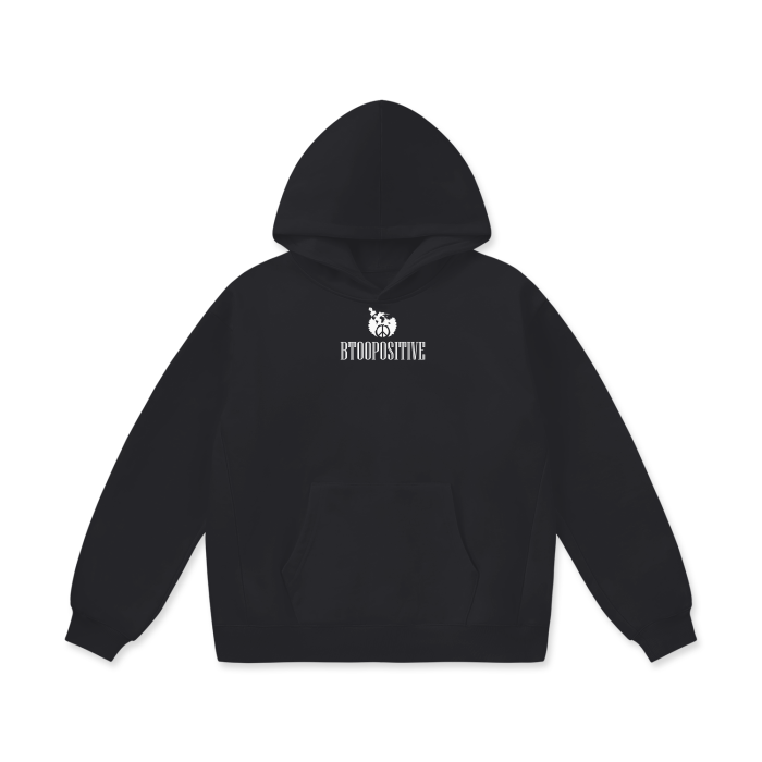 No Rush Hoodie - Oversize Heavyweight Fleece Hoodie - 460 GSM