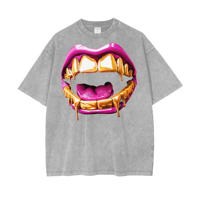 I'm Shinnin' - Acid Wash Oversize T-Shirt - 250 GSM