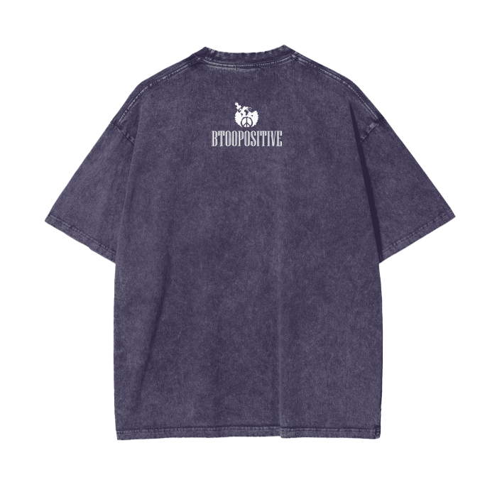 I'm Shinnin' - Acid Wash Oversize T-Shirt - 250 GSM