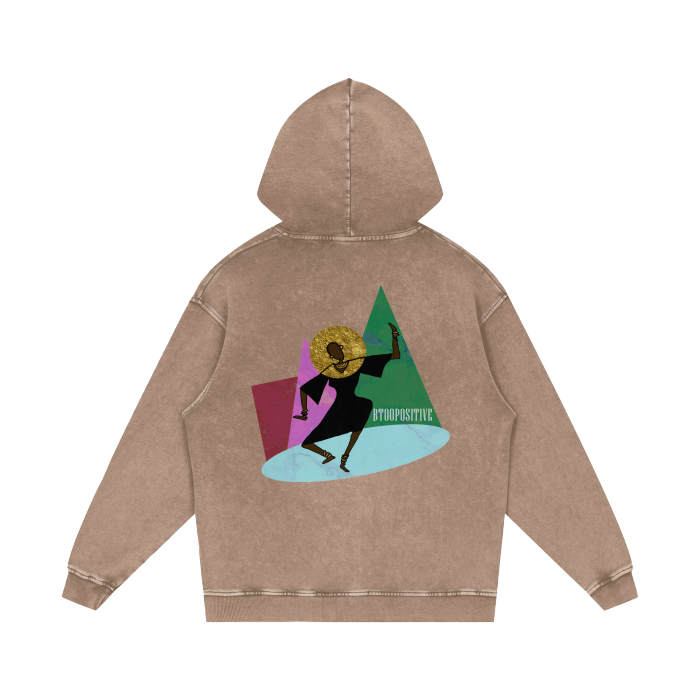 Dancing Queen - Acid Wash Oversize Hoodie - 420 GSM