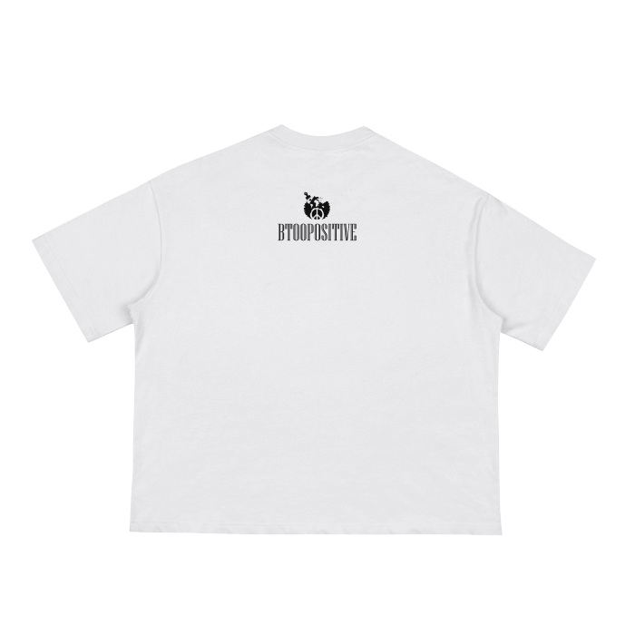 God's Gift White - Classic Boxy Tee - 230 GSM