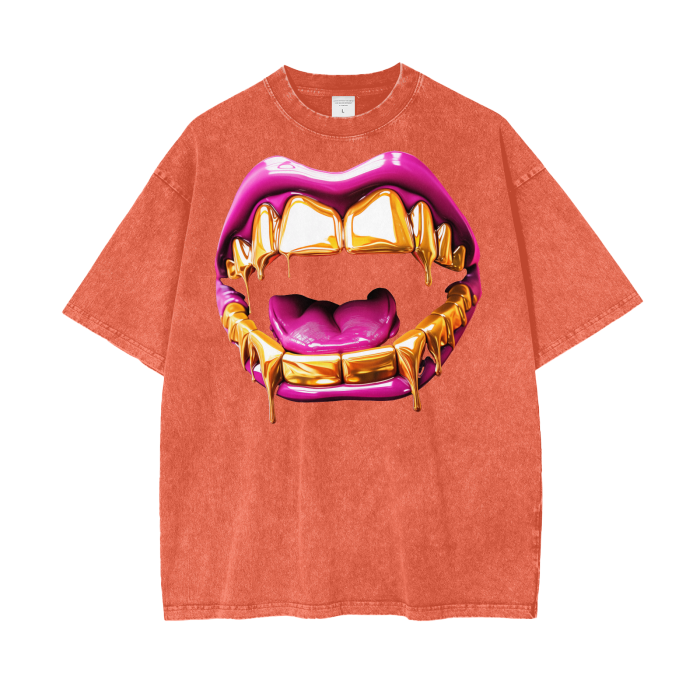 I'm Shinnin' - Acid Wash Oversize T-Shirt - 250 GSM