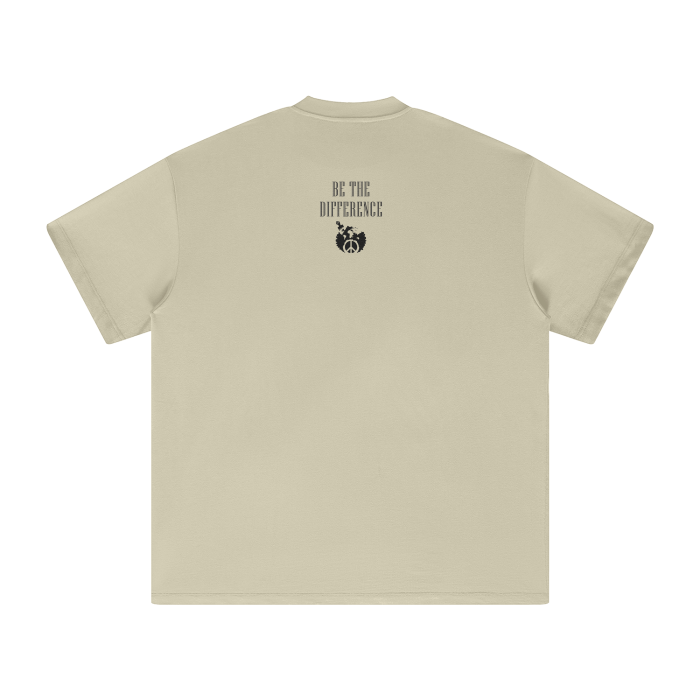 Optimistic Rebel - Heavyweight Earth Tone FOG T-Shirt - 305GSM