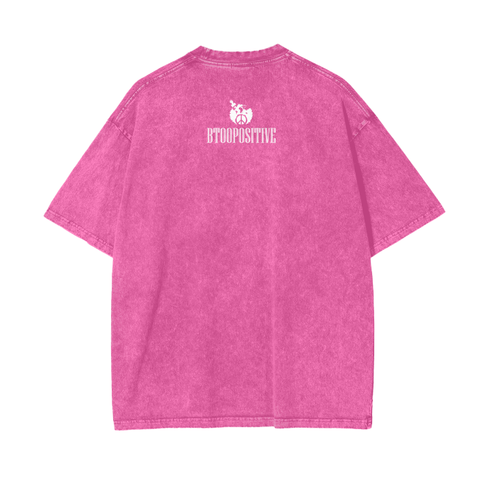 I'm Shinnin' - Acid Wash Oversize T-Shirt - 250 GSM