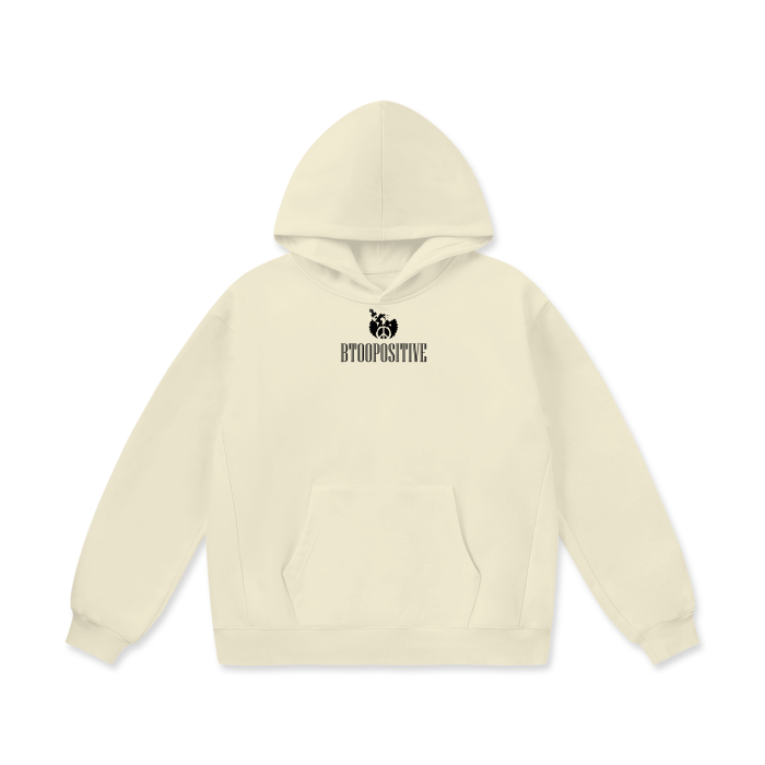 No Rush Hoodie - Oversize Heavyweight Fleece Hoodie - 460 GSM