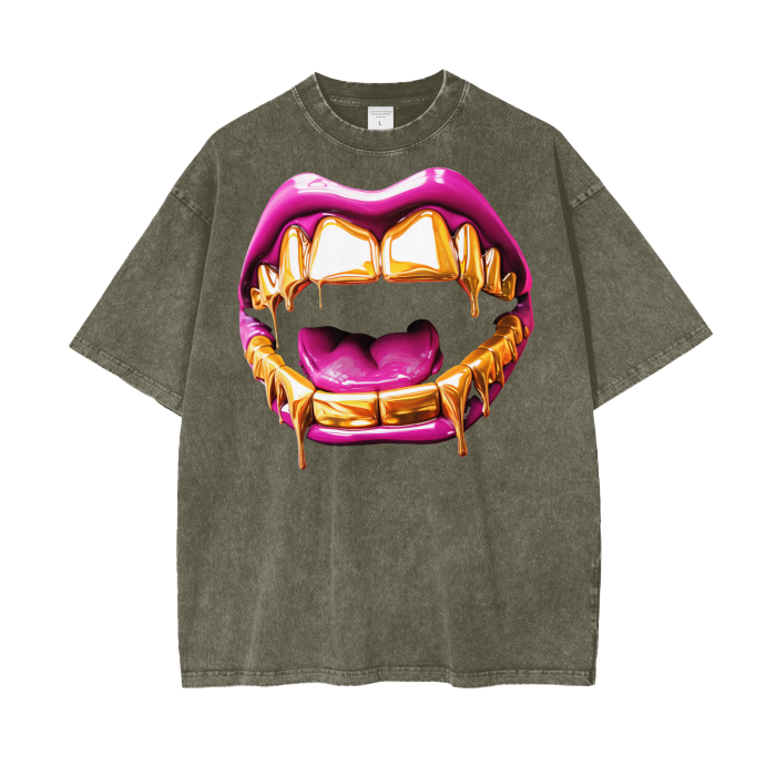 I'm Shinnin' - Acid Wash Oversize T-Shirt - 250 GSM