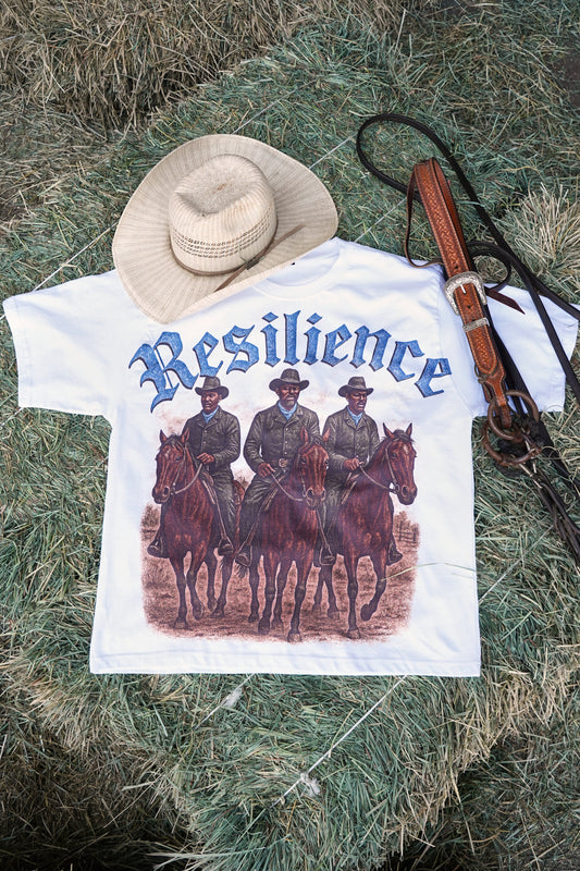The Resilience Tee (Guys)- White - 300GSM
