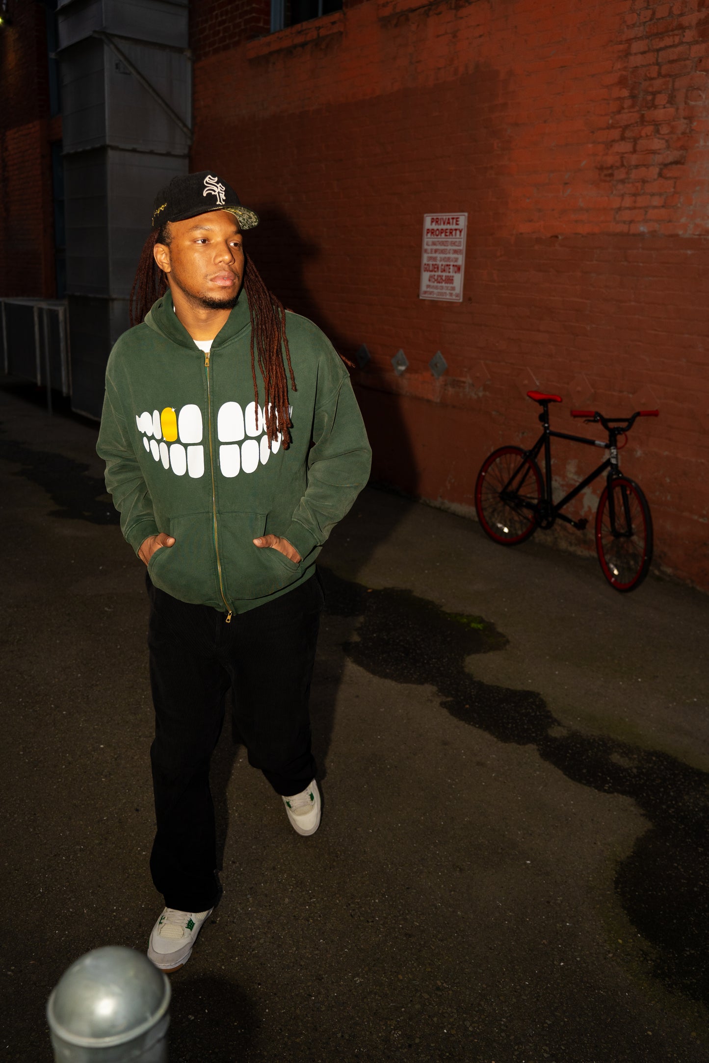 Say Cheese - Streetwear Acid Washed Zip Fleece Hoodie Jacket - 360 GMS