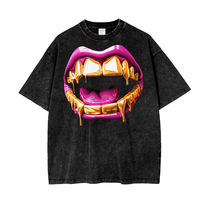 I'm Shinnin' - Acid Wash Oversize T-Shirt - 250 GSM