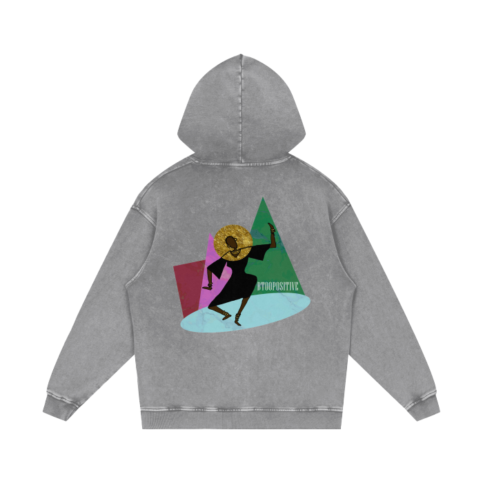 Dancing Queen - Acid Wash Oversize Hoodie - 420 GSM