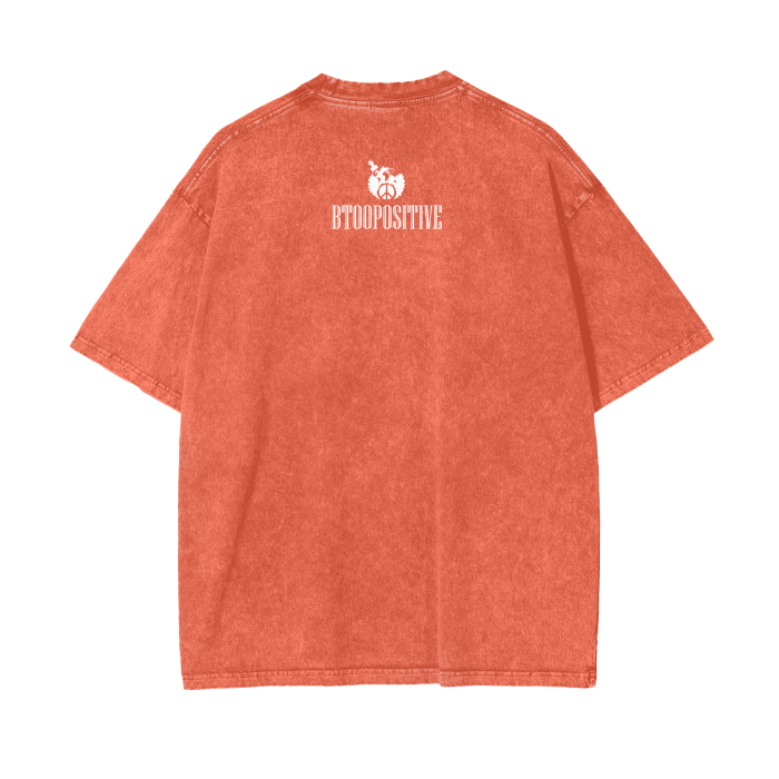 I'm Shinnin' - Acid Wash Oversize T-Shirt - 250 GSM