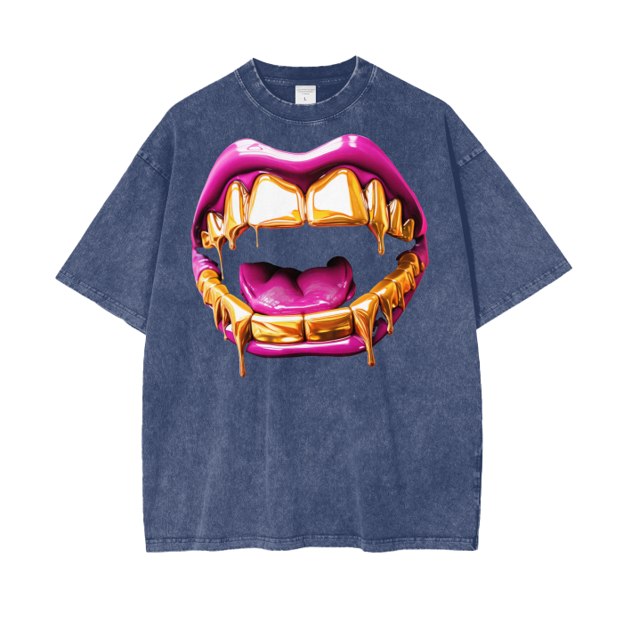 I'm Shinnin' - Acid Wash Oversize T-Shirt - 250 GSM