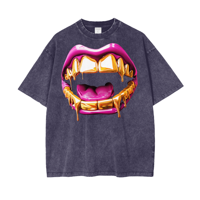 I'm Shinnin' - Acid Wash Oversize T-Shirt - 250 GSM